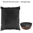 thumbnail image 4 of Relax love Hot Tub Cover,Round 210 x 30cm Portable Waterproof Anti UV Elastic Outdoor Spa Covers Waterproof Protector, 4 of 10