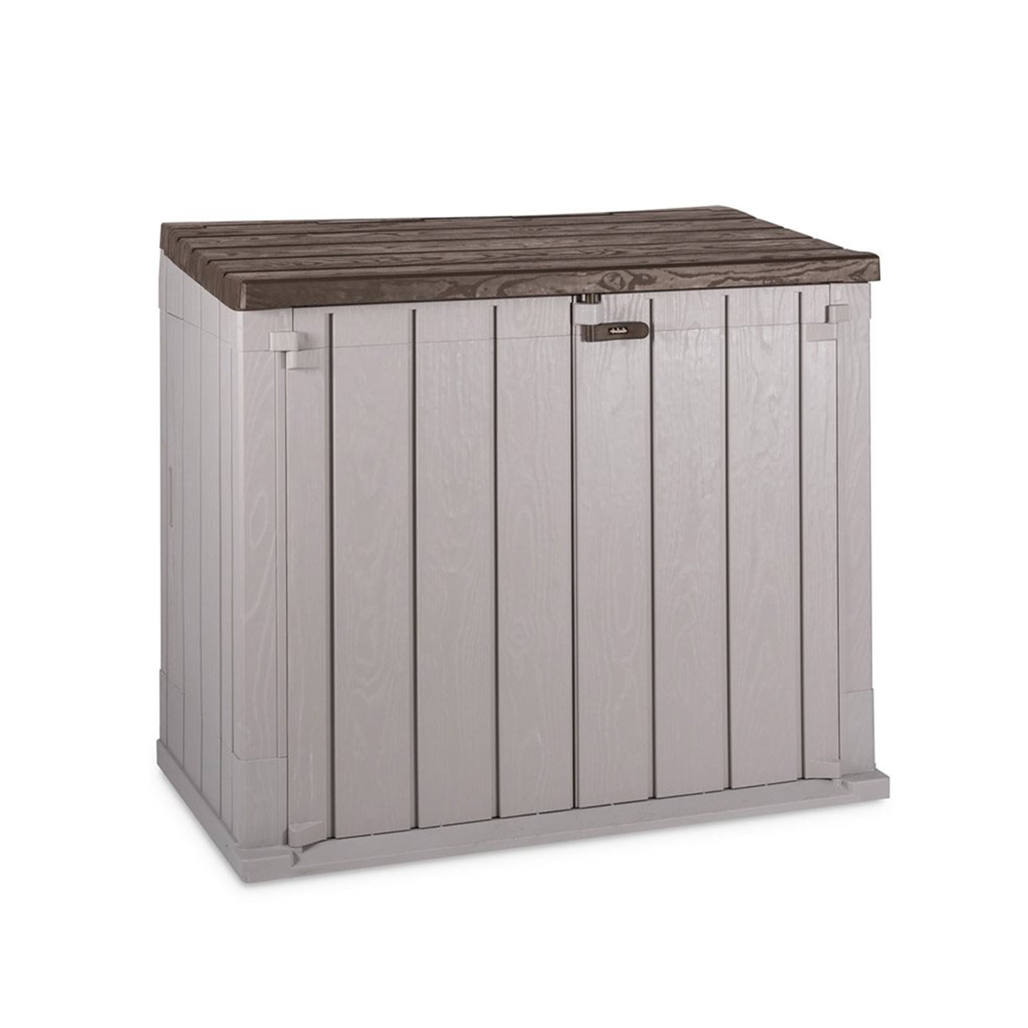 For Parts Toomax Storer Plus XL 44 Cu Ft Weather Resistant Storage Shed Cabinet 