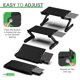 thumbnail image 3 of Soporte para teclado sin carcasa, ergonomía, WorkEZ, ajustable, 3 of 9