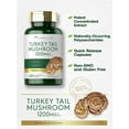 thumbnail image 4 of Turkey Tail Mushroom Extract | 1200mg | 200 Capsules | by Carlyle, 4 of 7