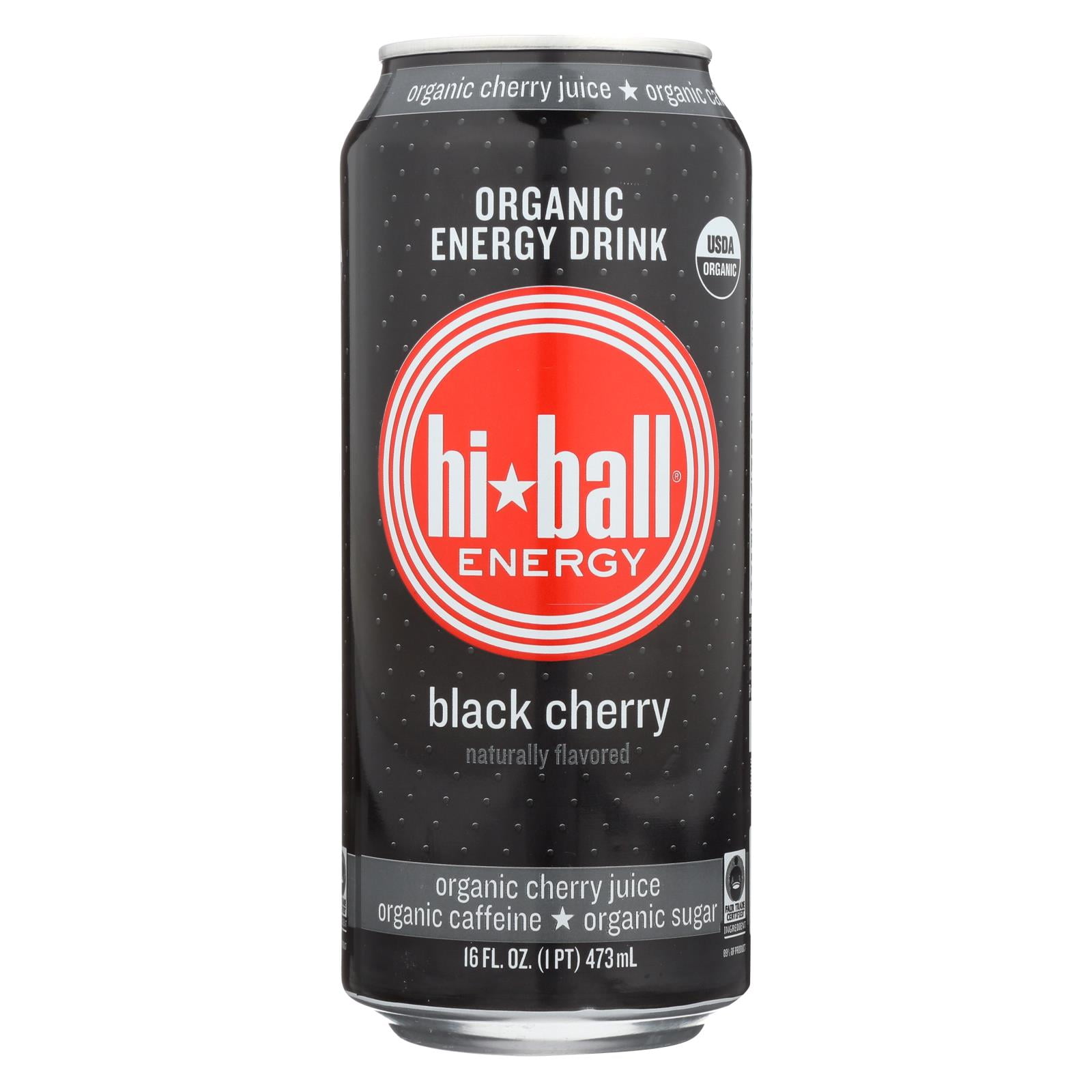 (Case of 1 )Hi Ball Energy Energy Drink Black Cherry Case of 1 8/