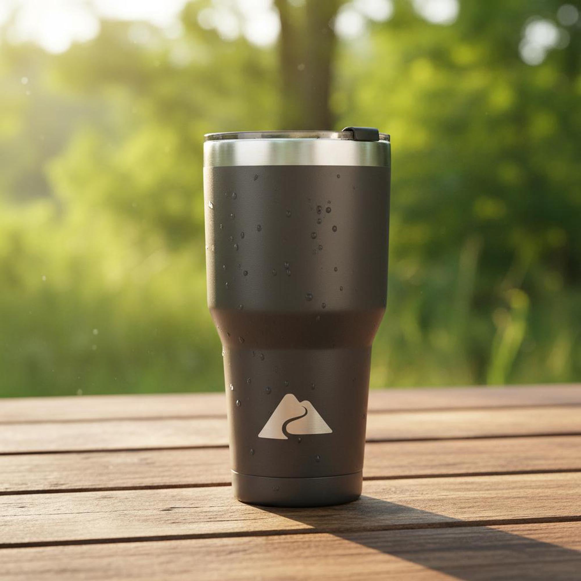 (6 pack) Ozark Trail 32 oz Stainless Steel Insulated Tumbler, Black