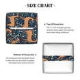 thumbnail image 5 of Tissue Reindeer Box Cover Holder, Square by Xecao - Leather Decorative Organizer for Tabletop, Bathroom, Car, Office, 5 of 8