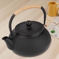 thumbnail image 2 of Cast Iron Teapot Cast Iron Kettle Cast Iron Pot Cast Iron Tea Kettle 800ml Japanese Style Cast Iron Kettle Teapot   Removable Infuser Strainer Tea Pot, 2 of 8