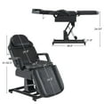 thumbnail image 3 of BarberPub 3 Motors Power Reclining Massage Table, Adjustable Esthetician Bed, 440 lbs Capacity, 3 of 9