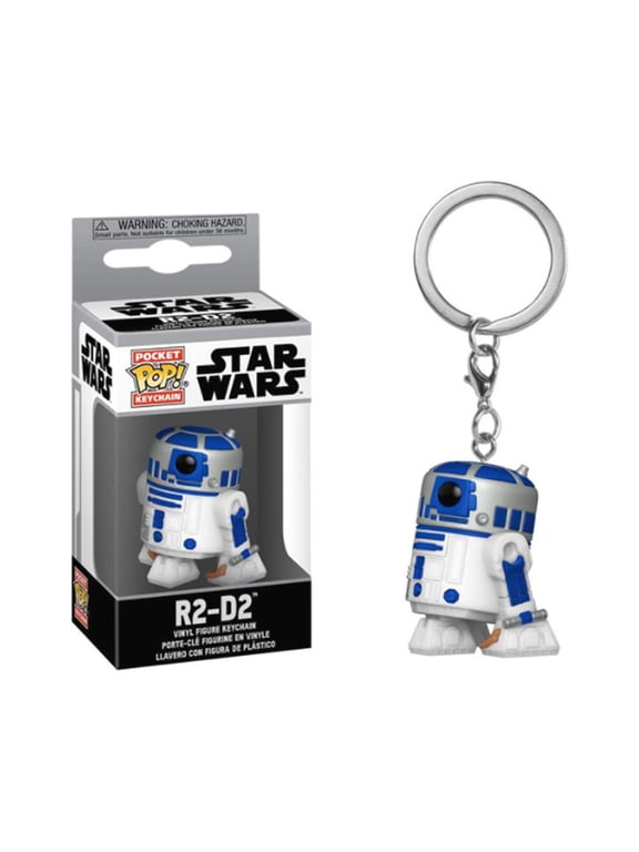 Funkoo Pocket Keychain Star Wars R2-D2 Robot Viny Figure Toy New In Box pop