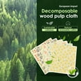 thumbnail image 6 of 6 Pack Swedish Dishcloth Mixed Color Reusable Cleaning Cloth Assortment Kitchen Cloth Washable Absorbent Sponge Alternative for Dish (Flower Theme), 6 of 8