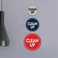 thumbnail image 4 of Signs ByLITA Circle Clean Up Sign (Blue) - Small, 4 of 6