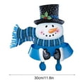thumbnail image 2 of THHEIC 1PC Occasion Christmas Festivity Outdoor The Decoration Snowman Peeker Fence Santa to Home Decor Fence Garden Yard Christmas Decoration Christmas, 2 of 7
