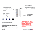 thumbnail image 2 of Restaurant Sanitizer Chlorine Test Paper, 10-200 ppm [Vial of 100 Paper Strips], 2 of 3