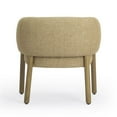 thumbnail image 5 of Foxy Honey Textured Fabric Accent Chair, 5 of 8