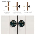 thumbnail image 4 of 4 Pcs Anchor Knobs for Kitchen Cabinet Cupboard Dresser Bookcase Drawer Pulls Handles Round Home Decor, 4 of 5