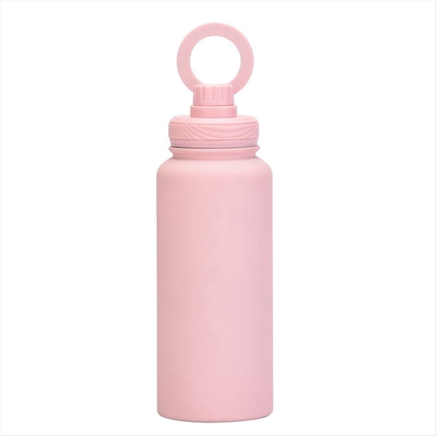 1L ThermosCup Soporte Magnético para Teléfono Móvil Doble Manejar Portátil de Acero Inoxidable el Aislamiento y la Botella de Agua Fría,e
