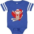 thumbnail image 3 of Inktastic Hug Sock Monkey Boys or Girls Baby Bodysuit, 3 of 5