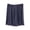 Navy, variant on Pajama Shorts Women Solid Color Elastic Waist Loose Fitting Lounge Bottoms Home Casual Cozy Soft Lightweight Sleep Shorts with Pockets