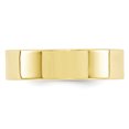thumbnail image 2 of 10k Yellow Gold 6mm Engravable Standard Flat Comfort Fit Band, 2 of 3