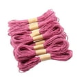 thumbnail image 4 of GUOOL 10 Bundles Jute Twine Home Decor Banner Hanging Tags Cards Floristry Craft - , Deep Red, 4 of 5