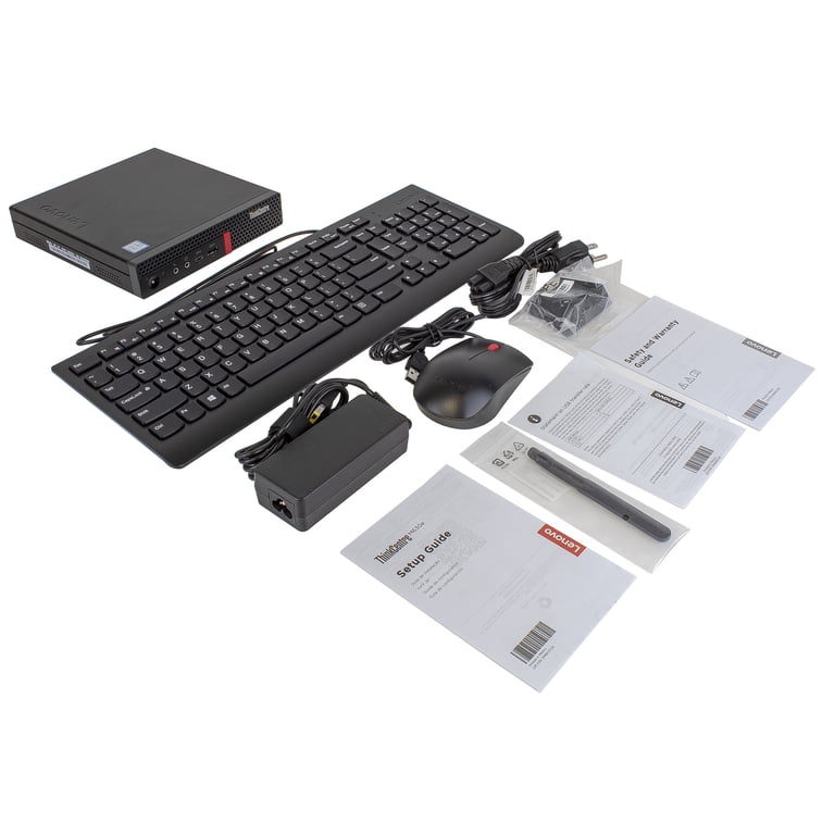 Lenovo ThinkCentre M720q Mini PC, Intel Core i3-8100T 3.1GHz, 32GB