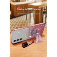 thumbnail image 2 of Glitter Cover Compatible with Samsung Galaxy M14 Case Butterfly Kickstand Case for Samsung M14 Soft TPU Electroplated Bling Shockproof Shell for Women Girls Cover for Galaxy M14, 2 of 7