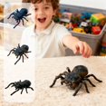 thumbnail image 7 of STPToys Fake Wind-Up Spider Model,Gray Creative Halloween Prank Props Decor, Novel Interactive Ornament for Party Favors, 7 of 7
