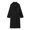 Black, variant on Women's Wool Coat Lapel Collar Long Sleeve Open Front Jackets for Women Loose Fit Work Casual Trench Coat Women Fashion Button Down Wool Overcoat XS-L Red