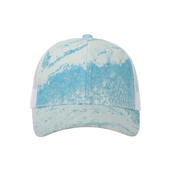 6‑Panel Structured Cap with Fishing Camo Front