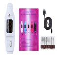 thumbnail image 1 of Herramientas para uñas, mini lijadora eléctrica, máquina de uñas portátil, pieza de uñas, amoladora de uñas, juego especial, 1 of 6