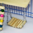 thumbnail image 6 of 3pcs Toys, Hanging Wooden Hamster Squirrel,Rat,Hamster,Chinchilla, 6 of 9