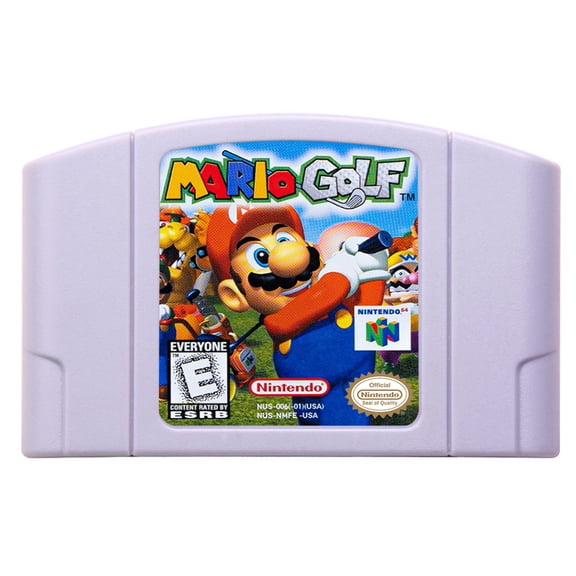 Video Games Compatible for the n64 console, replacement cartridge for Mario Golf NTSC