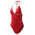 thumbnail image 2 of Women's G-III 4Her by Carl Banks Red Tampa Bay Buccaneers Full Count One-Piece Swimsuit, 2 of 3
