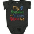 thumbnail image 3 of Inktastic My Grandma and Grandpa Love Me Boys or Girls Baby Bodysuit, 3 of 5
