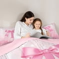 thumbnail image 5 of Castle Fairy Monogram T 3pc Full Bedding: Gradient Glitter Print, Dreamy Princess, 5 of 8