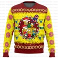 thumbnail image 1 of The Simpsons Ugly Christmas Sweater Cartoon Japan Anime Men Women Pullover Tops 2025 Spring Autumn Couple Hoodie Sweatshirt, 1 of 5