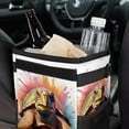 thumbnail image 6 of Turtle Mini Trash Can Car Trash Bin Trash Can for Car - Foldable, with Lid, Leak-Proof, Hanging Storage Bag, 6 of 6