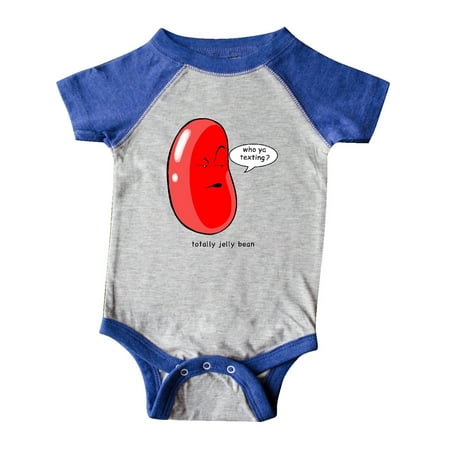 

Inktastic Easter Totally Jelly Bean Jealous Red Jelly Bean Gift Baby Boy or Baby Girl Bodysuit