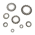 thumbnail image 4 of 300Pcs Outer Saw Tooth Washer 304 Stainless Steel Star Lock Washers With External Teeth Silver Color For Screw Fastening, 4 of 8