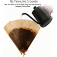 thumbnail image 3 of Cone Coffee Filters #2, 200 Count Unbleached Size 02 Coffee Filter, Disposable Natural Paper Filters 2-4 Cup, 02 Cone Filters for Pour Over and Drip Coffee Maker, 3 of 4