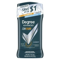 Degree Advanced Mens Long Lasting Antiperspirant Deodorant Stick Twin Pack, Everest, 2.7 oz