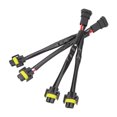 thumbnail image 5 of Arnés De Cableado De Extensión H11 H8 H9, 2 Piezas H11 H8 H9 Arnés De Cableado De Extensión Macho A Hembra Arnés De Cable Divisor De Faro De 2 Vías Para Camioneta Pickup LED Enchufe De Cable De Alambr, 5 of 5