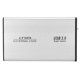 thumbnail image 2 of Disco duro móvil Sincero USB 3.0 2,5 pulgadas HDD SSD Estuche externo de alta velocidad GK05 Plata, 2 of 10