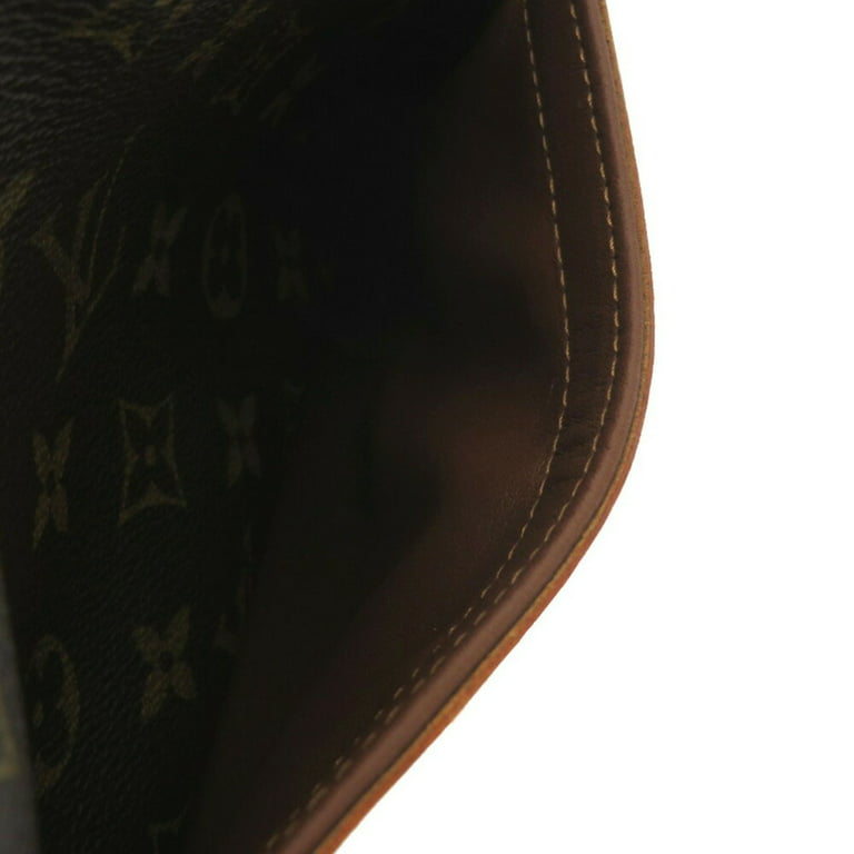 Authentic Louis Vuitton Monogram Canvas leather Blois M51221