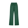 thumbnail image 4 of Capri Pants for Women, Loose Drawstring Drawstring Large 3/4, 4 of 5