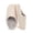 White, variant on Plush-Lined House Slippers - Non-Slip Indoor Shoes with Fleece Lining (Coffee,XL)