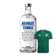 thumbnail image 1 of Vodka Absolut Blue 750 ml + Jersey Verde L, 1 of 3