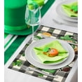 thumbnail image 3 of St. Patrick''s Day Gnomes Placemats Set of 4,12x18 Inch Gnomes with Truck Buffalo Plaid Shamrock Heat-Resistant Place Mats,Green Irish Table Decors for Seasonal Farmhouse Kitchen Dining Holiday Party, 3 of 6
