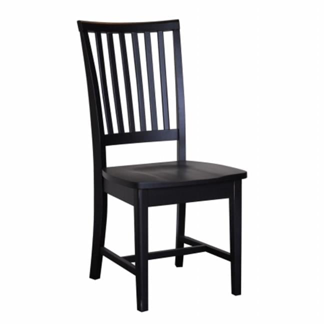 Carolina Classics Morgan Mission Chair in Antique Black