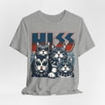 thumbnail image 3 of HISS Funny Vintage Cat Shirt Cat Lover Retro Graphic Novelty Cat T-Shirt, 3 of 7