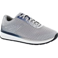 thumbnail image 1 of Men's Drew Thrust Sneaker Grey/Navy Mesh 9 4E, 1 of 2