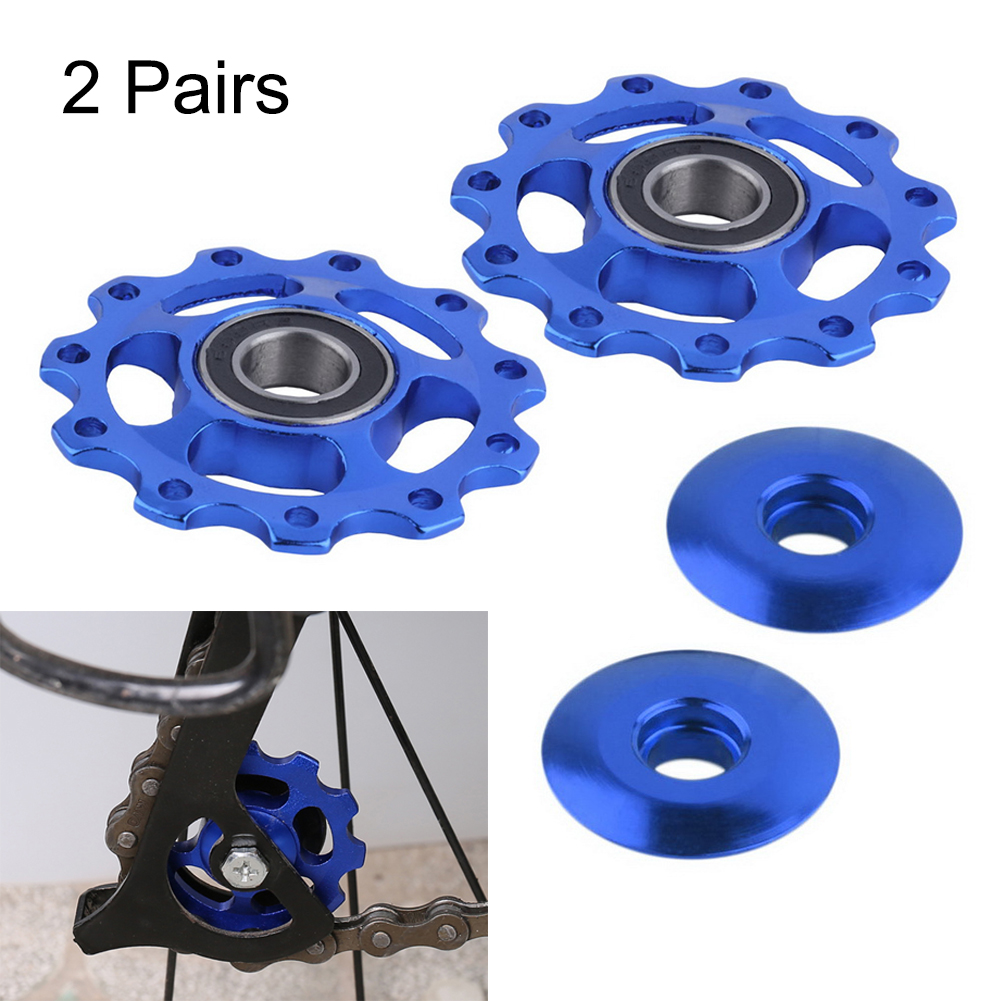 Bike MTB Bicycle Wheel Pulley Derailleur Aluminum Parts Jockey Bearing MH