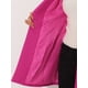 thumbnail image 5 of Abrigo de invierno medio largo informal de negocios abotonado con cuello vuelto para mujer Rosa Caliente L, 5 of 6